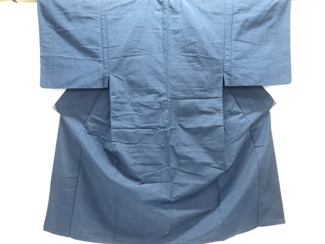 JAPANESE KIMONO / ANTIQUE MENS KIMONO / SILK / HIGE TSUMUGI